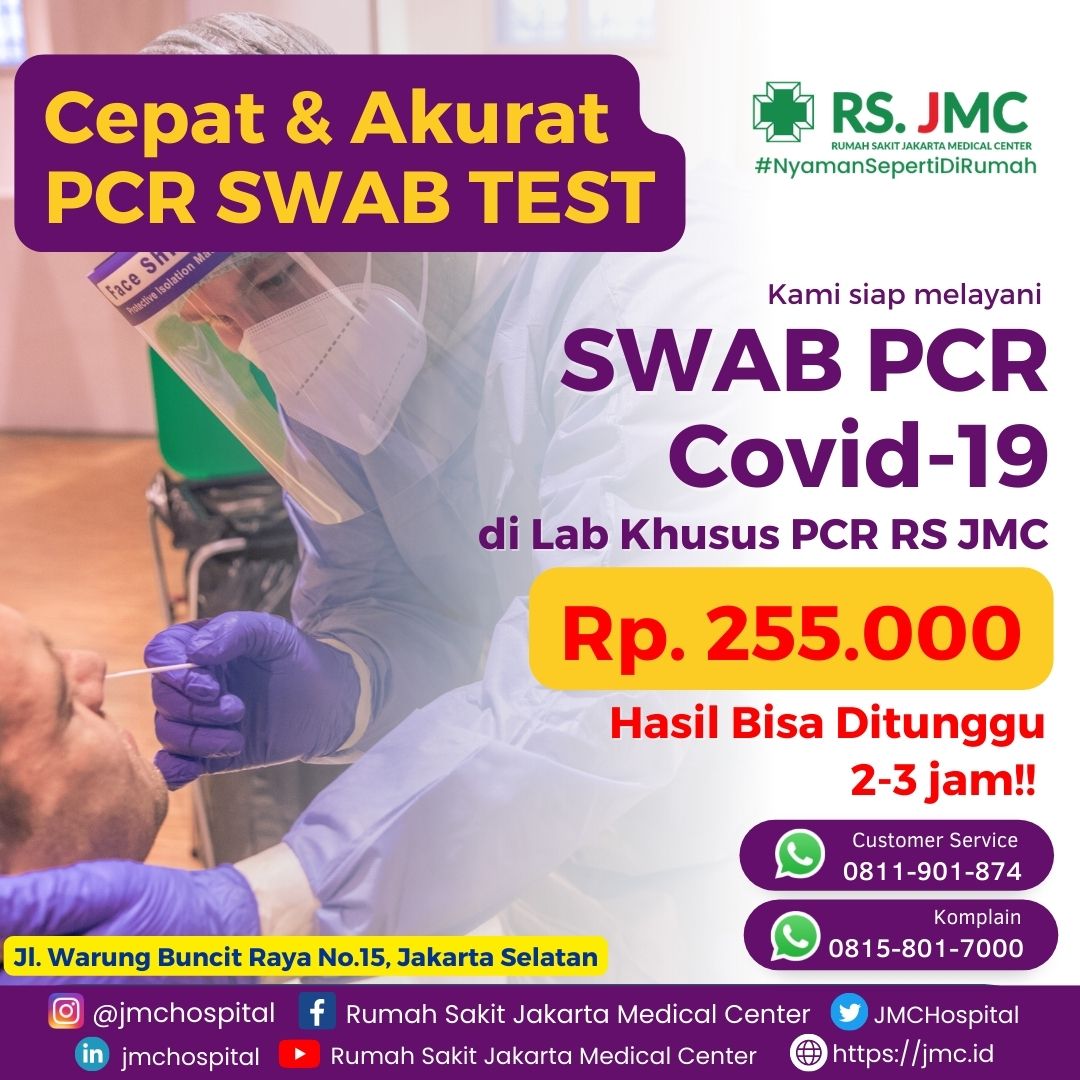 Fast & Convinient PCR SWAB TEST Fast & Convinient PCR SWAB TEST