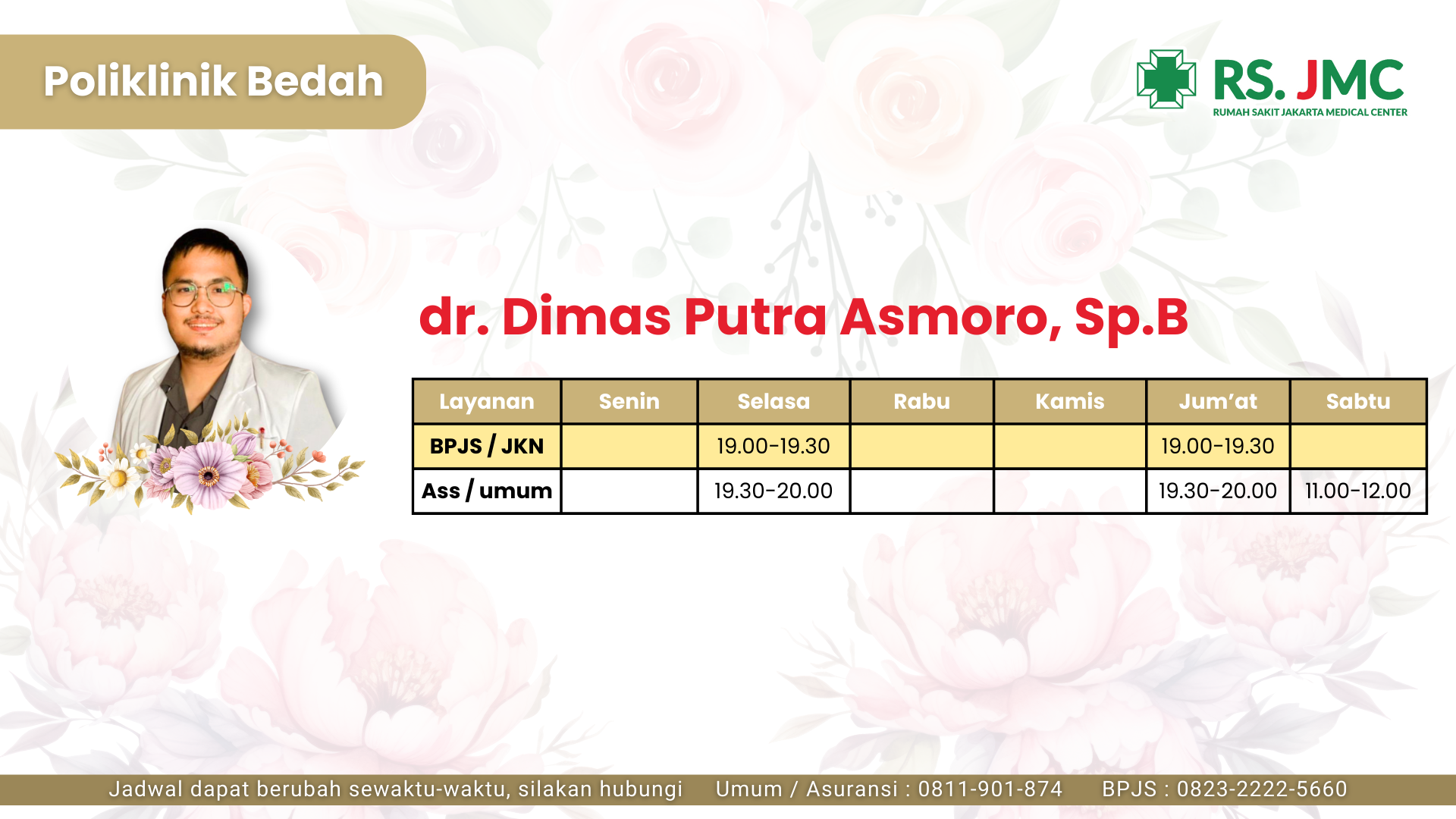 Salinan dari Jadwal Dokter Baru Juli 2025